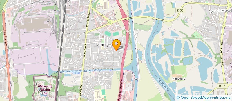 localisation de l'entreprise MONSIEUR EMILIEN WESSELE  TALANGE