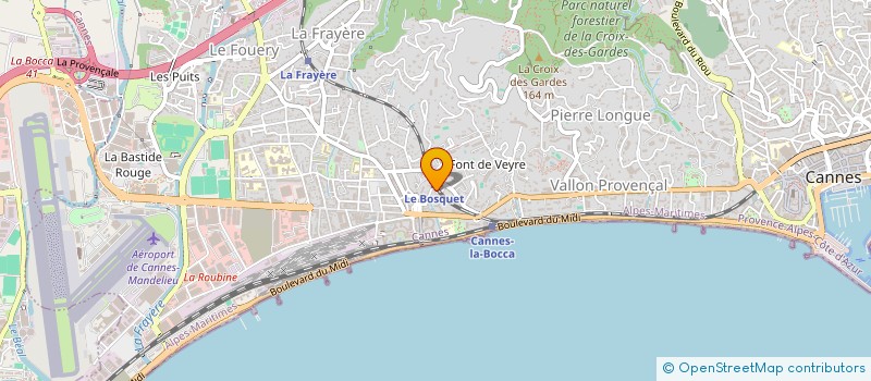 localisation de l'entreprise MONSIEUR EMILIO ALONSO ESPASANDIN  CANNES