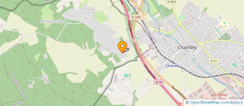 localisation de l'entreprise MONSIEUR EMILIO BOUZAMONDO  RONQUEROLLES