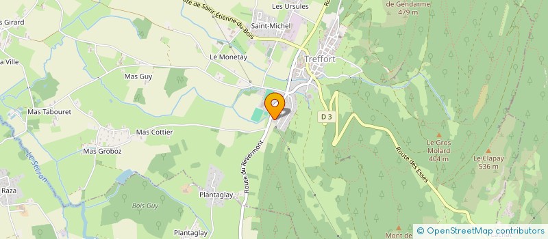 localisation de l'entreprise MONSIEUR EMILIO CUESTA-FERRERO  VAL-REVERMONT