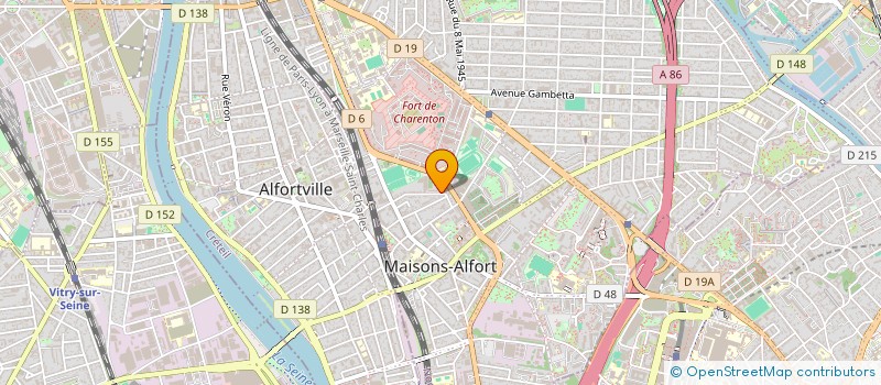 localisation de l'entreprise MONSIEUR EMILIO DE MUSSO  MAISONS-ALFORT