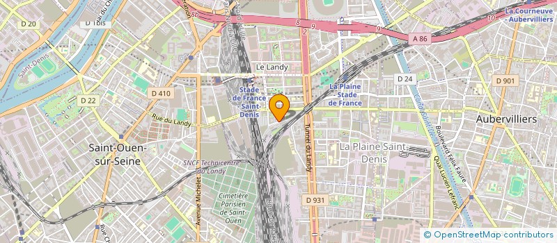 localisation de l'entreprise MONSIEUR EMILIO GOMES BARROS  SAINT-DENIS