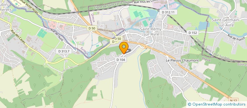 localisation de l'entreprise MONSIEUR EMILIO GONCALVES  SAINT-REMY-SUR-AVRE