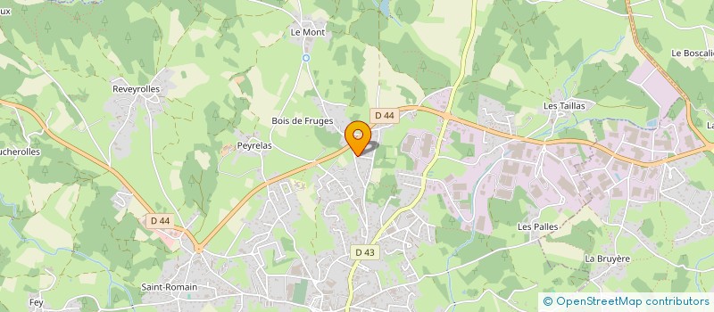 localisation de l'entreprise MONSIEUR EMILIO GONZALEZ DUQUE à SAINTE-SIGOLENE