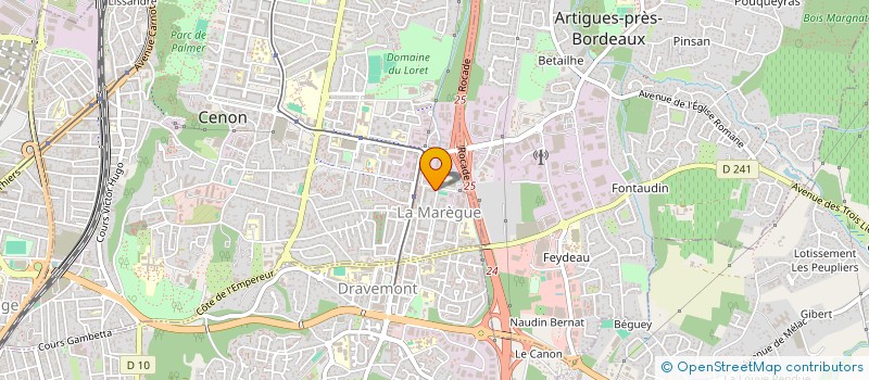 localisation de l'entreprise MONSIEUR EMILIO JIMENEZ à CENON