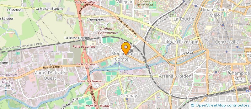 localisation de l'entreprise MONSIEUR EMILIO LABRADA HERNANDEZ  RENNES