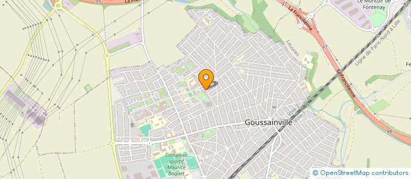 localisation de l'entreprise MONSIEUR EMILIO LESSILIEN  GOUSSAINVILLE