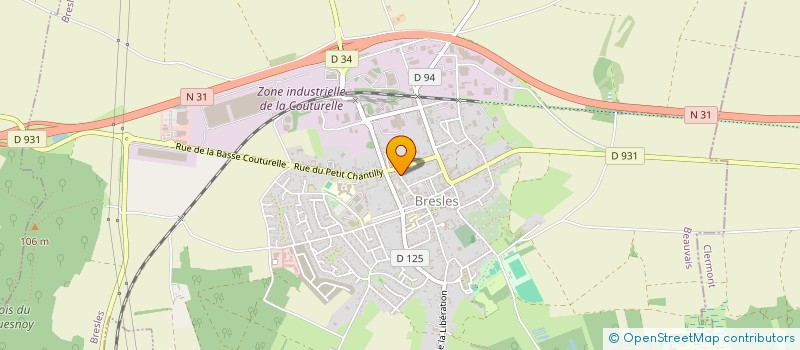 localisation de l'entreprise MONSIEUR EMILIO MIOTTI  THERDONNE