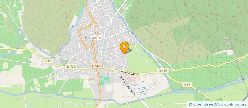 localisation de l'entreprise MONSIEUR EMILIO PARIETTI  EYGUIERES