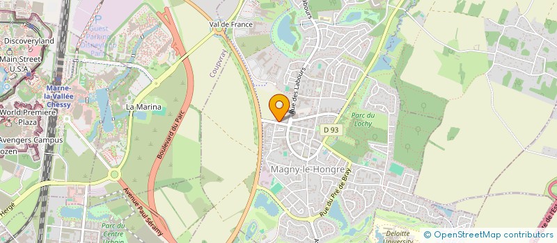 localisation de l'entreprise MONSIEUR EMILIO PARRELLO à MAGNY-LE-HONGRE