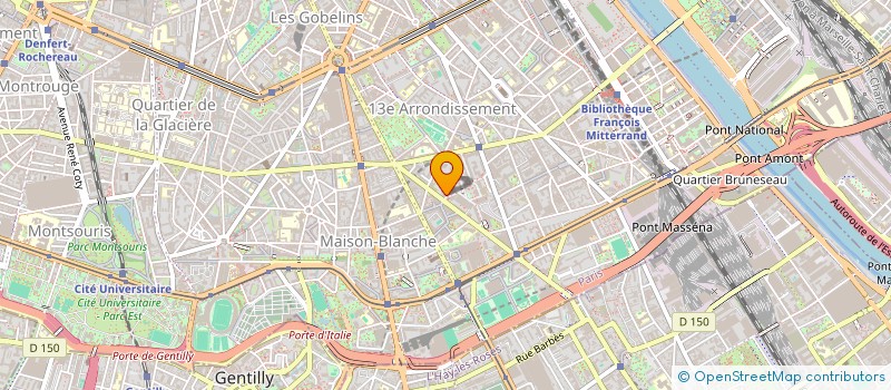 localisation de l'entreprise MONSIEUR EMILIO QUADRI  PARIS