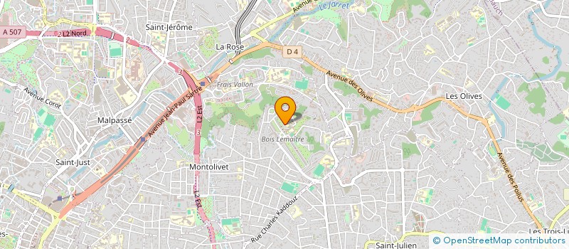 localisation de l'entreprise MONSIEUR EMILIO SANCHEZ  MARSEILLE