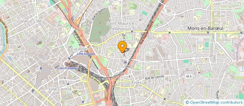 localisation de l'entreprise MONSIEUR EMILIO TONDA  LILLE