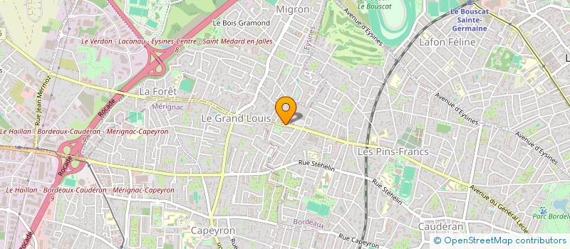 localisation de l'entreprise MONSIEUR EMILIO TORRES  BORDEAUX