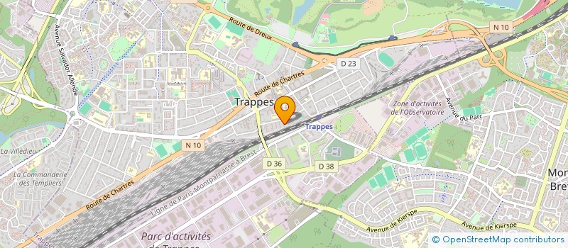 localisation de l'entreprise MONSIEUR EMILIO VARELA DA COSTA à TRAPPES