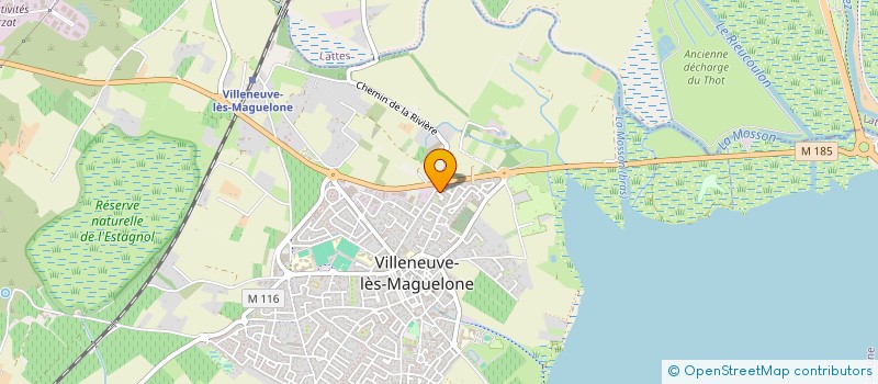 localisation de l'entreprise MONSIEUR EMILIO VIEIRA ALVES  VILLENEUVE-LES-MAGUELONE