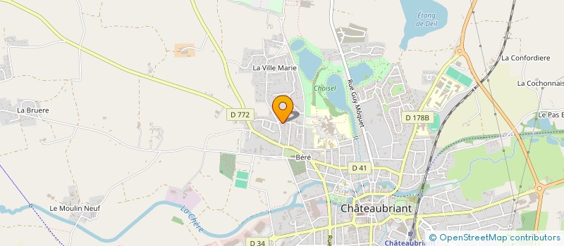 localisation de l'entreprise MONSIEUR EMIN CAKIR  CHATEAUBRIANT