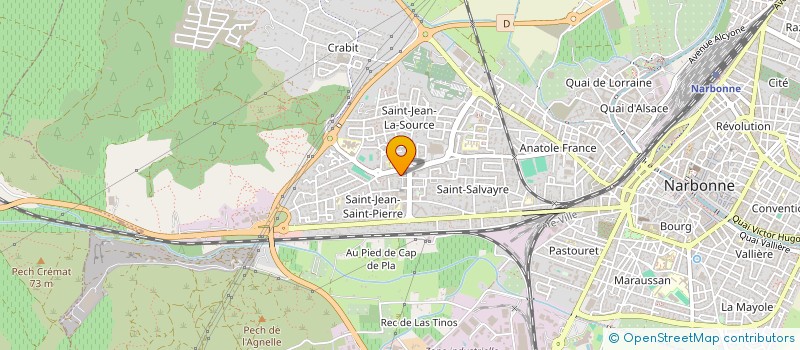 localisation de l'entreprise MONSIEUR EMIN GORUR à NARBONNE