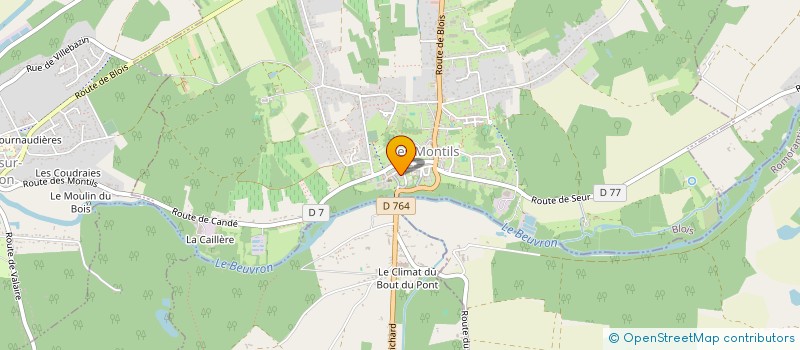 localisation de l'entreprise MONSIEUR EMIN KARAKUS  LE CONTROIS-EN-SOLOGNE