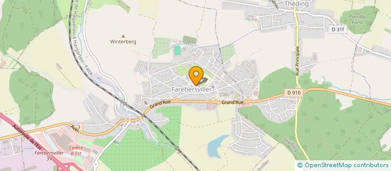 localisation de l'entreprise MONSIEUR EMIN KORKUT  FAREBERSVILLER