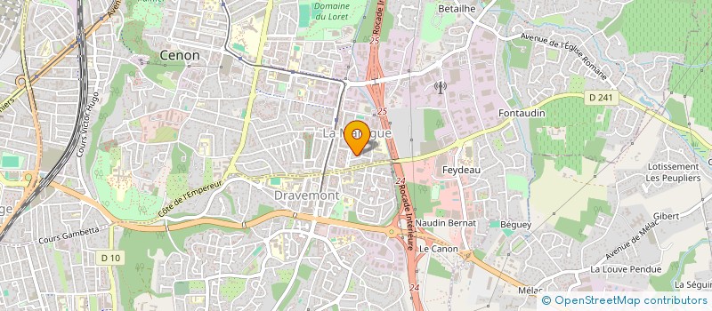 localisation de l'entreprise MONSIEUR EMIN KURTULUS à CENON