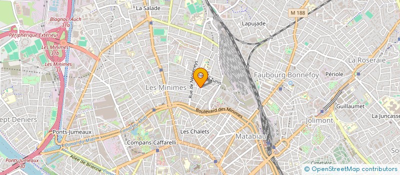 localisation de l'entreprise MONSIEUR EMIN MZALI à TOULOUSE