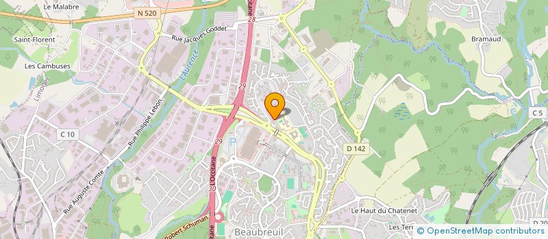 localisation de l'entreprise MONSIEUR EMIN YILDIRIM à LIMOGES