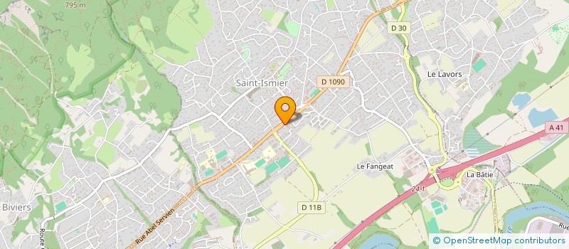 localisation de l'entreprise MONSIEUR EMIR-ABDELKADER MERADJI  SAINT-ISMIER