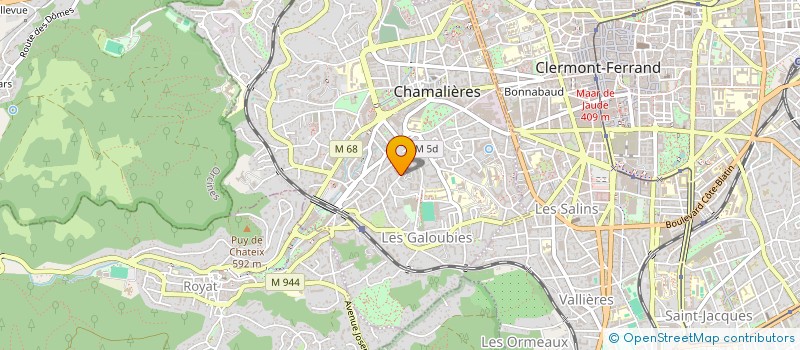 localisation de l'entreprise MONSIEUR EMIR BEY  CHAMALIERES