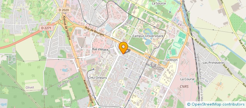localisation de l'entreprise MONSIEUR EMIR DOUDOURKHANOV  ORLEANS