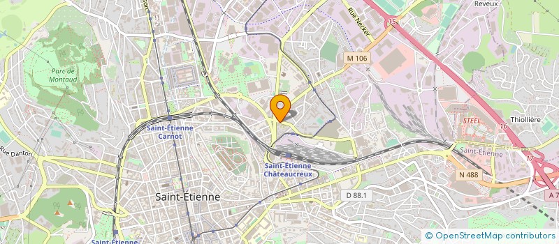 localisation de l'entreprise MONSIEUR EMIR GOKER à SAINT-ETIENNE