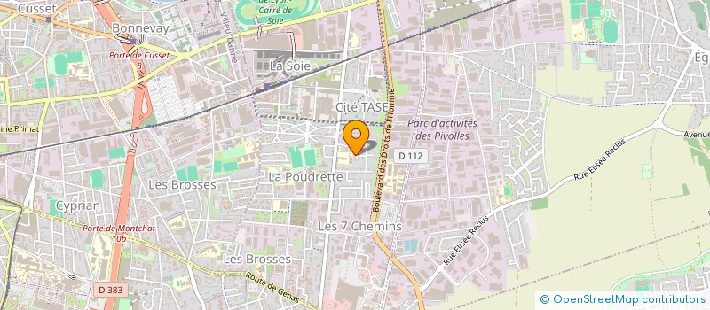 localisation de l'entreprise MONSIEUR EMIR MEJAI  VAULX-EN-VELIN