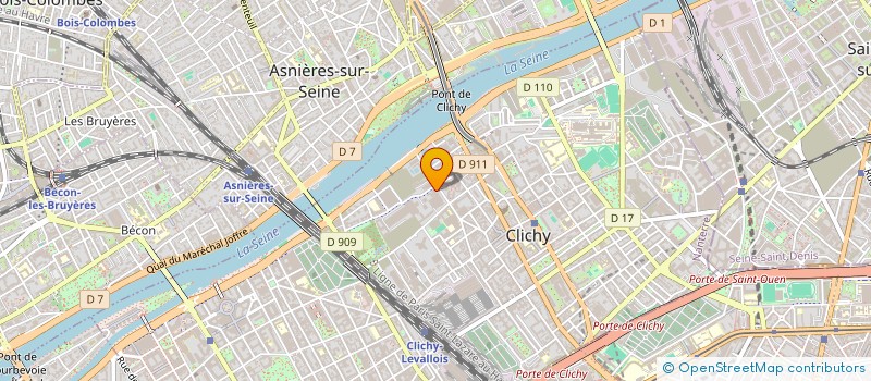 localisation de l'entreprise MONSIEUR EMIR MOUTASSIEV à CLICHY