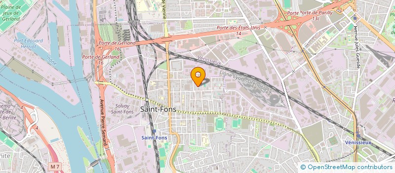 localisation de l'entreprise MONSIEUR EMIR RAZGALLAH  SAINT-FONS