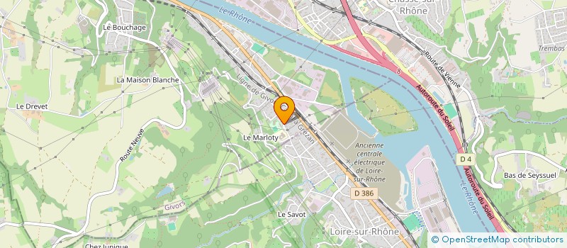 localisation de l'entreprise MONSIEUR EMIR SENSOY  GIVORS