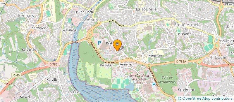 localisation de l'entreprise MONSIEUR EMIRA REZEK à QUIMPER