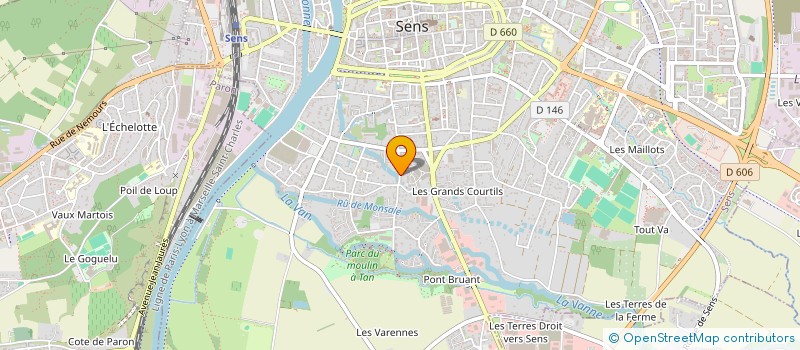 localisation de l'entreprise MONSIEUR EMIRHAN ATES à SENS
