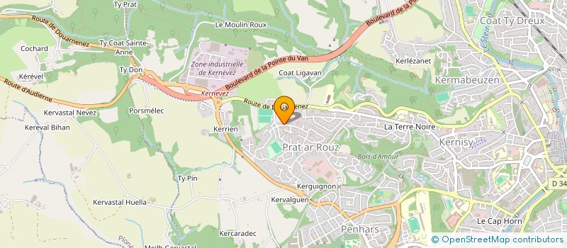 localisation de l'entreprise MONSIEUR EMIRHAN GUNES à QUIMPER