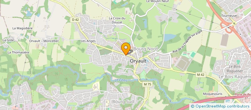 localisation de l'entreprise MONSIEUR EMIRHAN SONMEZ à ORVAULT