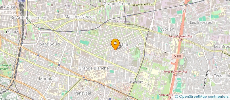 localisation de l'entreprise MONSIEUR EMMA JEANNE  LYON