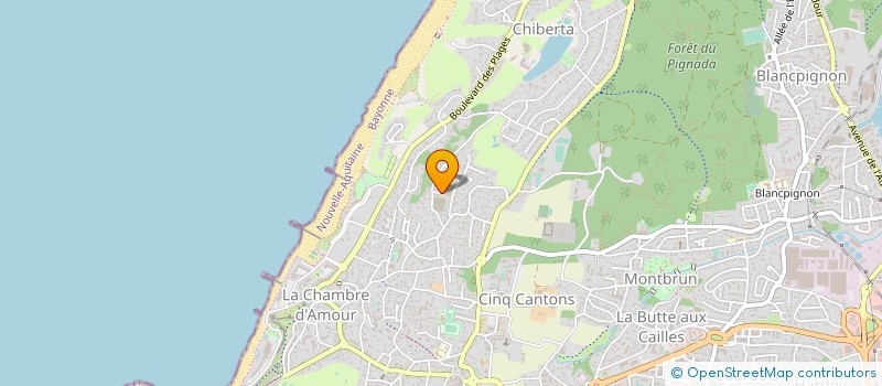 localisation de l'entreprise MONSIEUR EMMANNUEL PHAM à ANGLET