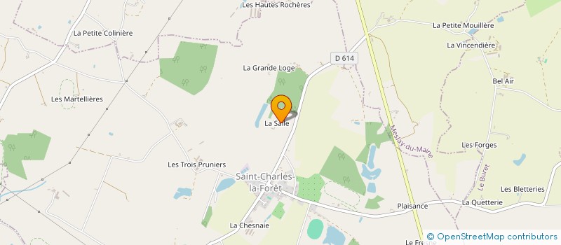 localisation de l'entreprise MONSIEUR EMMANUEL ABAFOUR  SAINT-CHARLES-LA-FORET