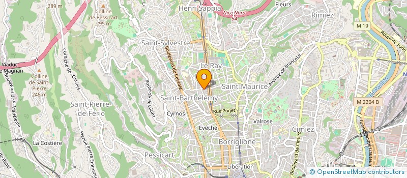 localisation de l'entreprise MONSIEUR EMMANUEL ACCAME à NICE