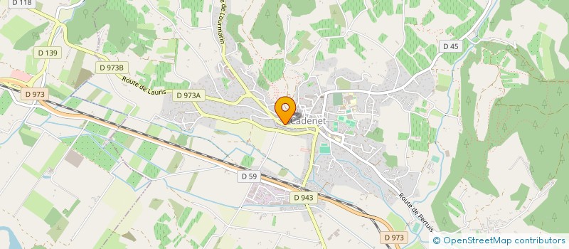 localisation de l'entreprise MONSIEUR EMMANUEL ACHARD  CADENET