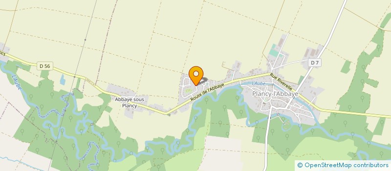 localisation de l'entreprise MONSIEUR EMMANUEL ADAM  PLANCY-L'ABBAYE