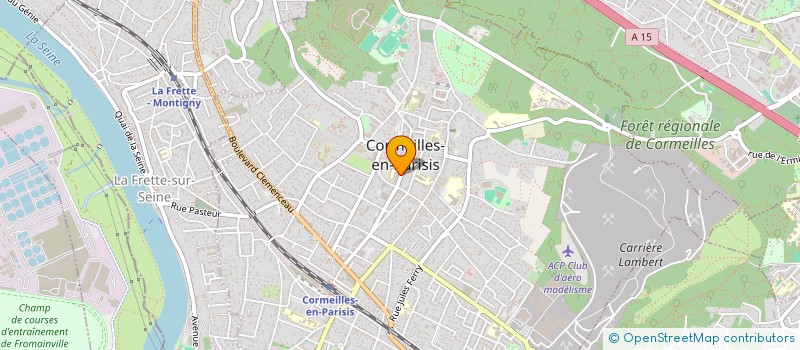 localisation de l'entreprise MONSIEUR EMMANUEL ADEL  CORMEILLES-EN-PARISIS