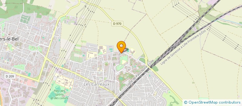 localisation de l'entreprise MONSIEUR EMMANUEL AGBOOLA  GONESSE