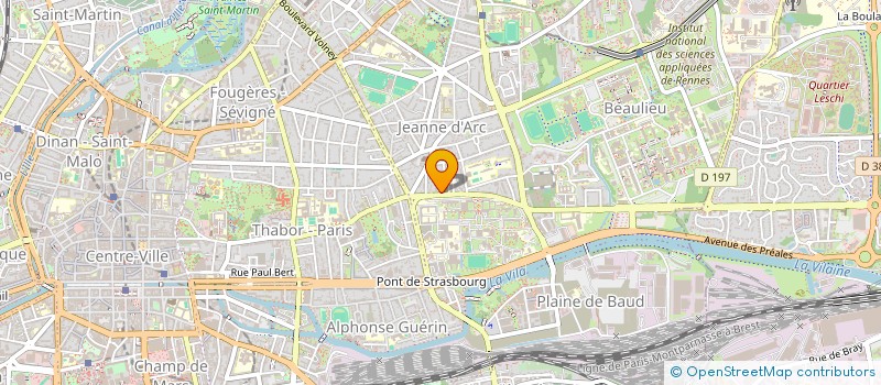 localisation de l'entreprise MONSIEUR EMMANUEL AKELE  RENNES