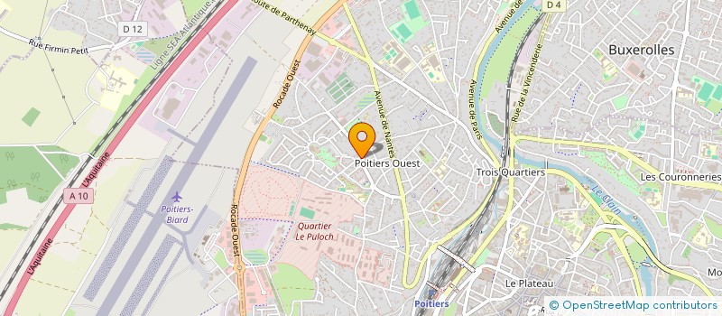 localisation de l'entreprise MONSIEUR EMMANUEL AL MIAH  POITIERS