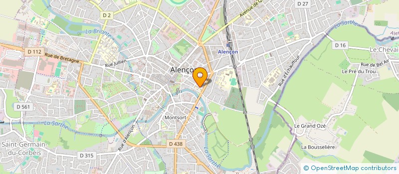 localisation de l'entreprise MONSIEUR EMMANUEL ALEXANDRE à ALENCON